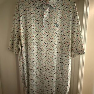 Men's Rhoback polo Dino themed